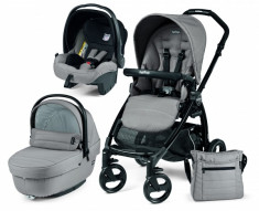 Carucior 3 in 1 Book Plus Black Sportivo SL ModBeige Peg Perego foto