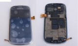 Display LCD+Touchscreen Samsung i8190 Galaxy SIII mini Gri Orig