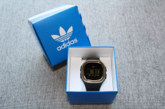 Ceas ADIDAS Denver Black/Gold 100% Original NOU foto