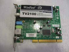 Vand TV TUNER WINFAST TV2100 PAL BG/DK, SECAM BG/K - Functional - D306 foto