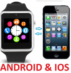 SMARTWATCH Ceas cu telefon si bluetooth IOS foto