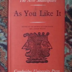 Shakespeare AS YOU LIKE IT ed. critica Cambridge U. Press