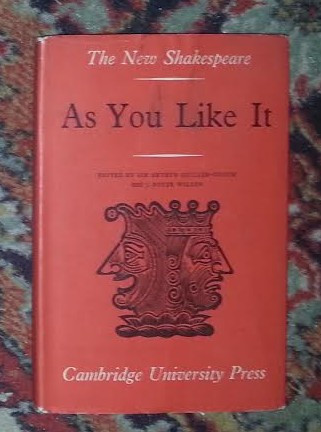 Shakespeare AS YOU LIKE IT ed. critica Cambridge U. Press