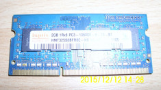 Memorie Laptop DDR3 1333MHz 2GB Hynix foto