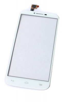 Geam cu Touchscreen Alcatel One Touch Pop C9 7047D Alb foto
