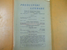 Preocupari literare 1936 Mihai Eminescu director V. Hanes an I nr. 4 foto