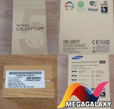 Samsung Galaxy S5 901F 4G PLUS 16GB White/Alb ITMEDIAGALAXY Garantie 2 ani foto