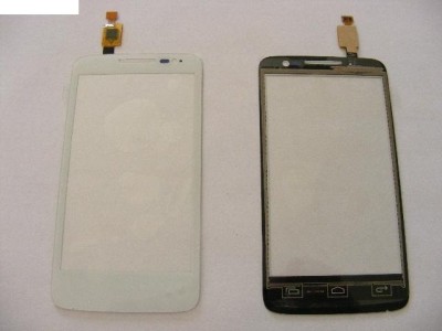 Geam cu Touchscreen Alcatel M&amp;quot;POP OT-5020 Alb Original foto