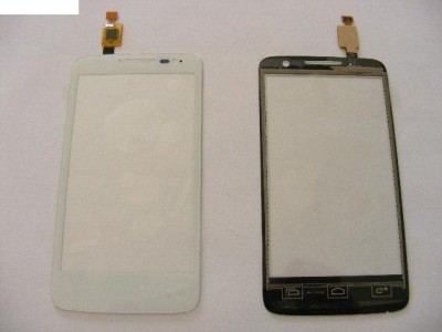 Geam cu Touchscreen Alcatel M&amp;quot;POP OT-5020 Alb Original foto