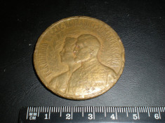Medalie regele Ferdinand 1922 foto