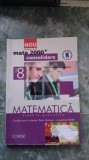 Cumpara ieftin MATEMATICA CLASA A VIII A , VOL 1 +2 , NEGRILA MATE 2000 CONSOLIDARE ., Clasa 8