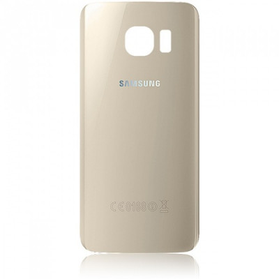 Pachet Capac Baterie Samsung Galaxy S6 edge auriu foto