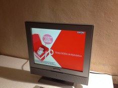 TV LCD 15 INCH LOGIK LOG15L607 + TELECOMANDA NOUA IN TIPLA foto