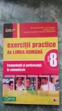 Cumpara ieftin EXERCITII PRACTICE DE LIMBA ROMANA CLASA A VIII A CARTEA ESTE NOUA .