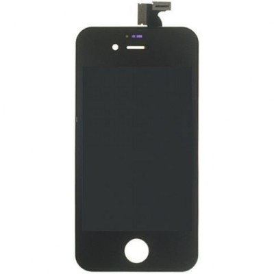 Pachet Lcd display iphone 4s + folie sticla fata si spate + capac spate foto