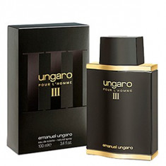 Emanuel Ungaro Ungaro Homme III EDT 100 ml pentru barbati foto