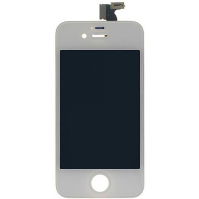 Pachet Lcd display iphone 4 folie sticla fata spate + capac spate + acumulator foto