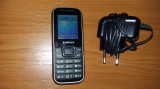 TELEFON SAMSUNG E1230 + INCARCATOR ,FUNCTIONEAZA, Negru, Vodafone
