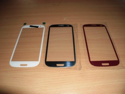 Pachet geam Samsung Galaxy S3 mini + acumulator + folie sticla foto