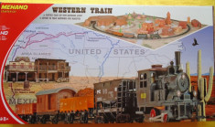 Trenulet electric Western cu diorama - MEHANO T109 foto