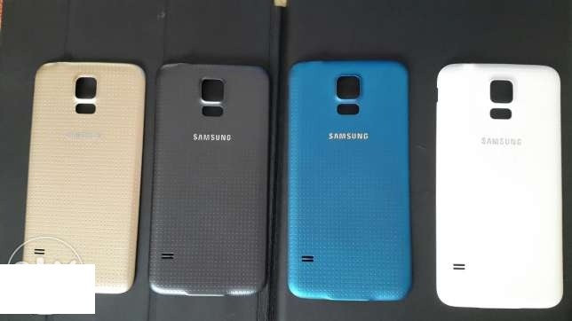 Pachet capac Samsung Galaxy S5 + folie sticla fata