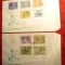 2 Plicuri FDC - Istoria Tenisului -1965 Ungaria ,9 val.