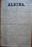 Cumpara ieftin Ziarul Albina , nr. 53 , 1871 , Budapesta , in limba romana , Director V. Babes