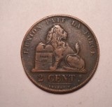 Belgia 2 Centimes 1862