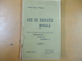 Ore de educatie morala Preot I. Popescu Craiova 1912 Ramuri 200