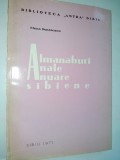 Almanahuri, anale, anuare sibiene - Elena Dunareanu - 1971