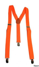 Bretele petrecere fluorescente ORANGE FF60828 foto