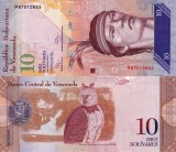 VENEZUELA 10 bolivares 2011 UNC!!!