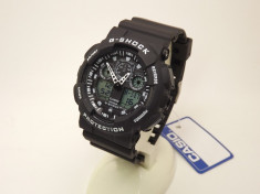 Ceas sport CASIO G SHOCK ga100 Black- White(Poze reale,GARANTIE) foto