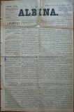 Ziarul Albina , nr. 78 , 1871 , Budapesta , in limba romana , Director V. Babes