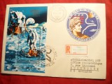 Plic FDC -Cosmos Apollo 17 -Colita Ungaria 1972