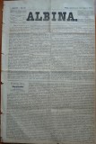 Cumpara ieftin Ziarul Albina , nr. 62 , 1871 , Budapesta , in limba romana , Director V. Babes