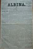 Cumpara ieftin Ziarul Albina , nr. 105 , 1871 , Budapesta , in limba romana , Director V. Babes