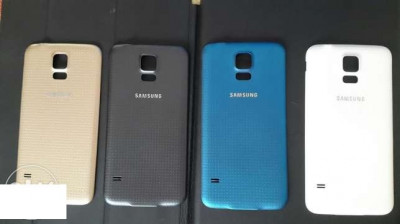 Pachet capac Samsung Galaxy S5 + folie sticla fata + acumulator foto