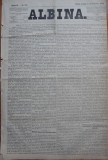 Ziarul Albina , nr. 101 , 1871 , Budapesta , in limba romana , Director V. Babes