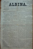 Ziarul Albina , nr. 104 , 1871 , Budapesta , in limba romana , Director V. Babes