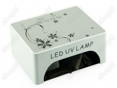 Lampa 36 W cu LED cu motive florale foto