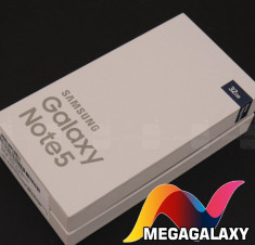 Samsung GALAXY NOTE 5 Negru/Black MEGAGALAXY Garantie LIVRARE IMEDIATA foto