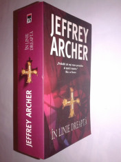 JEFFREY ARCHER - IN LINIE DREAPTA foto