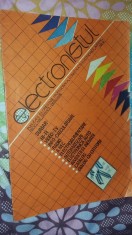 REVISTA ELECTRONISTUL NR 4 foto