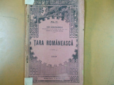 Tara romaneasca 1919 Ion Simionescu foto