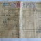 SCRISOARE DE TRASURA MICA IUTEALA CU 9 TIMBRE(FISCALE,AVIATIEI,STATISTIC) 1932