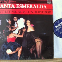 Santa Esmeralda don't let me be misunderstood disc vinyl lp muzica disco pop vg+