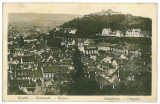 2803 - BRASOV, Panorama - old postcard, CENSOR - used - 1916, Circulata, Printata