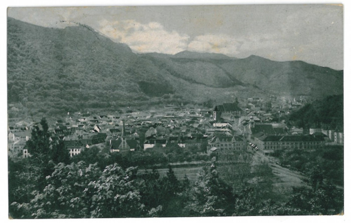 2128 - BRASOV, Panorama - old postcard - used - 1917