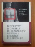 W4 Dificultati si greseli de diagnostic in bolile bronho- pulmonare-O.T Iliescu